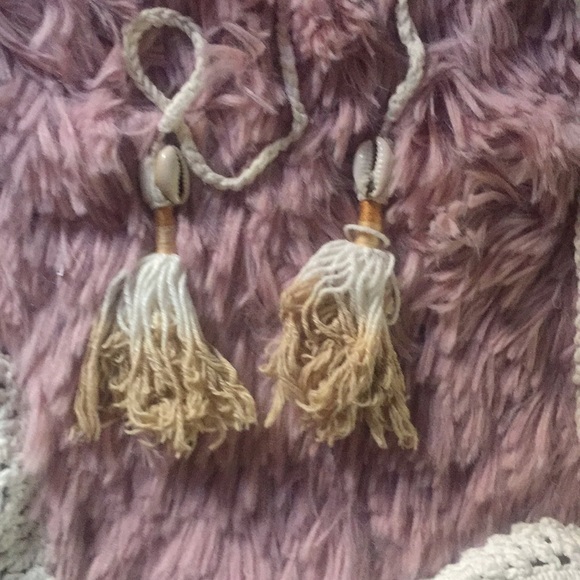 Cream color she made me crochet bikini top Med/Lar - Picture 2 of 7